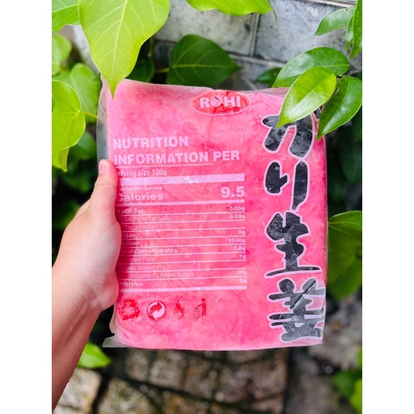 [HỎA TỐC SG] Gừng hồng Gari Nhật ăn sushi sashimi 1kg