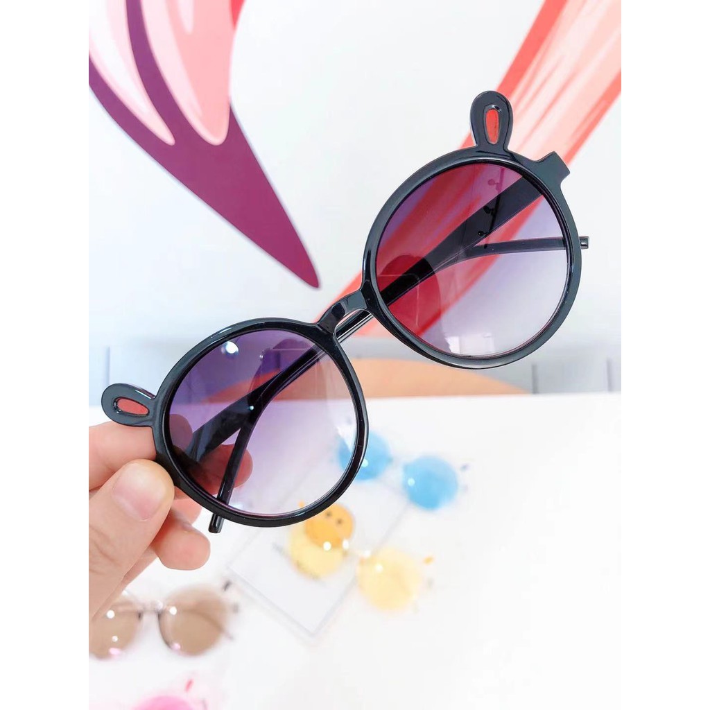 Kính mát hình tai thỏ dễ thương cho bé