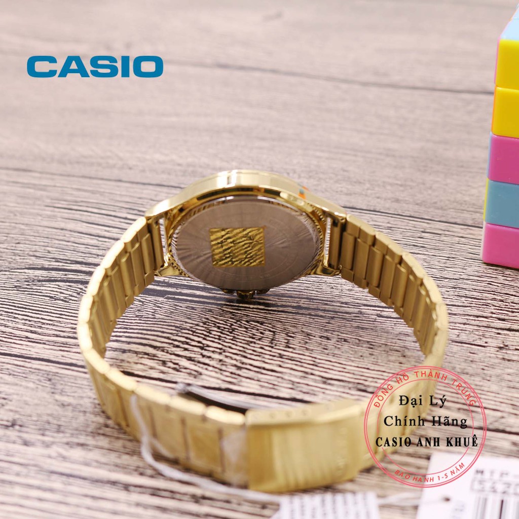 Đồng hồ nam Casio MTP-V300G-9AUDF dây kim loại