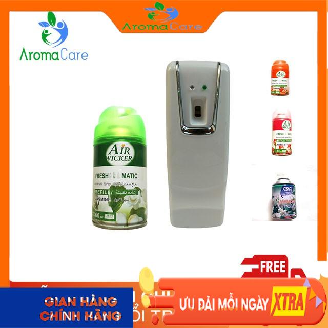 [XỊT PHÒNG TỰ ĐỘNG] MÁY XỊT NƯỚC HOA TỰ ĐỘNG CẢM BIẾN AROMA CARE - AC003 - DÙNG TRONG KHÁCH SẠN, KHỬ MÙI NHÀ VỆ SINH