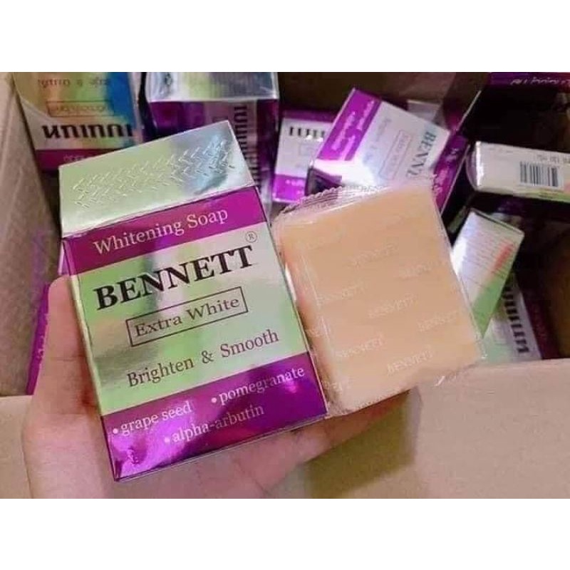 Xà Phòng Bennett Extra White 130g.🇹🇭