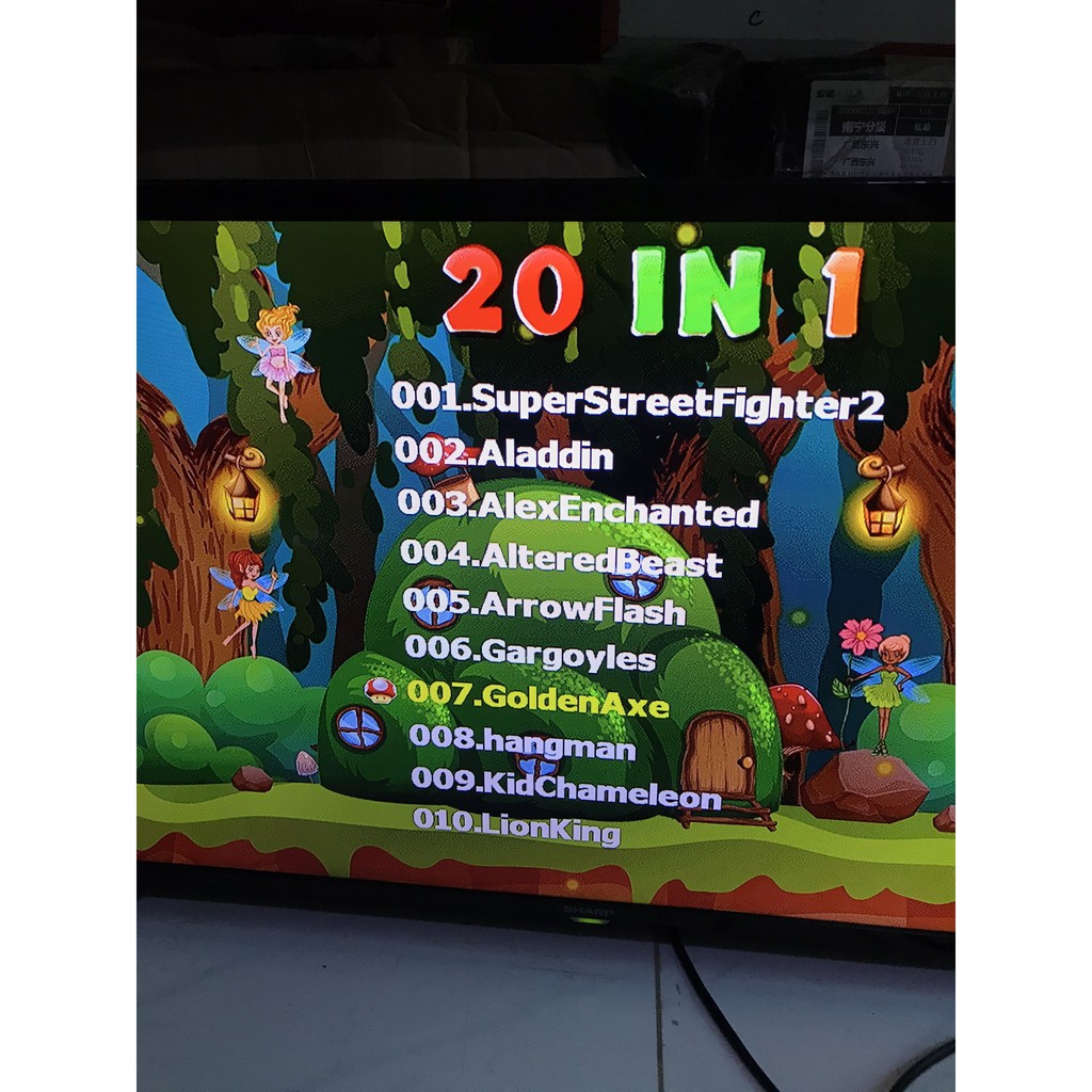 Máy Chơi Game 4 Nút 628 Trò Kết Nối HDMI