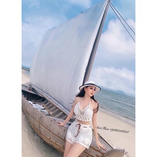 Bộ đi biển yếm xinh