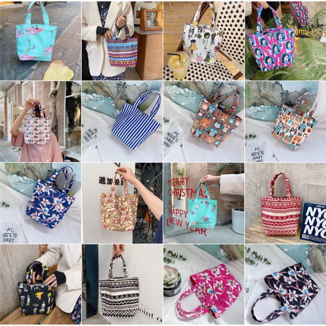 Túi vải tote mini nhiều mẫu