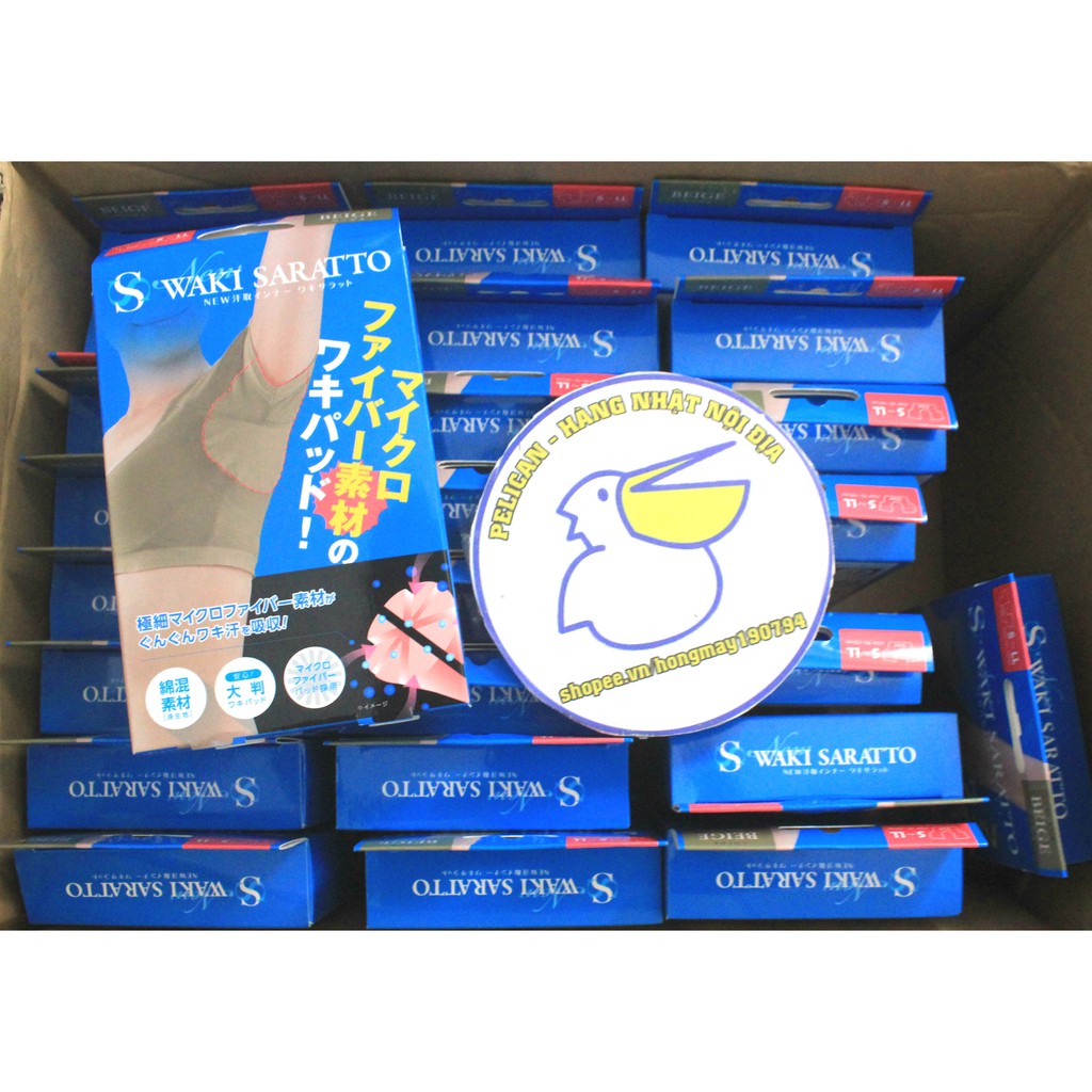 Áo lót thấm mồ hôi nách WAKI Saratto | BigBuy360 - bigbuy360.vn