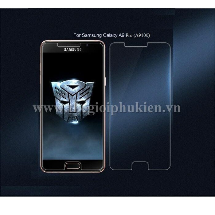 Combo bộ 3 kính cường lực Galaxy A9/ A910/A9 Pro