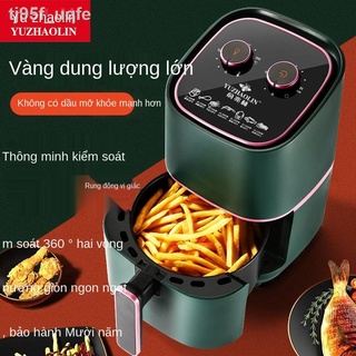 ✗▤Air fryer domestic large capacity electric fryer multi-function integrated oven intelligent automatic oil free French