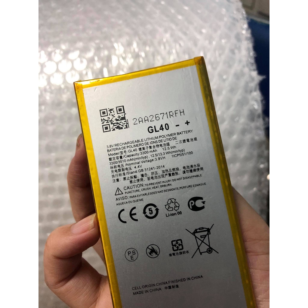 Pin Mã GL40 Motorola Z Play XT1635 Dung Lượng 3510mah Pin Zin Giữ Pin Lâu Giá Rẻ