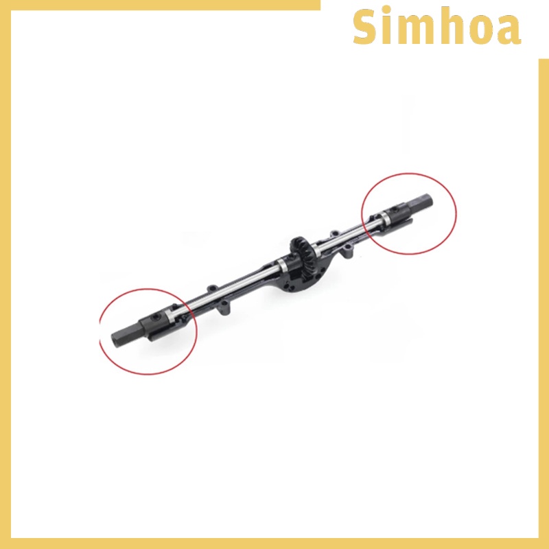 Set 2 Trục Kim Loại Nâng Cấp Bánh Xe Cho Wpl D12 C14 C24 Rc