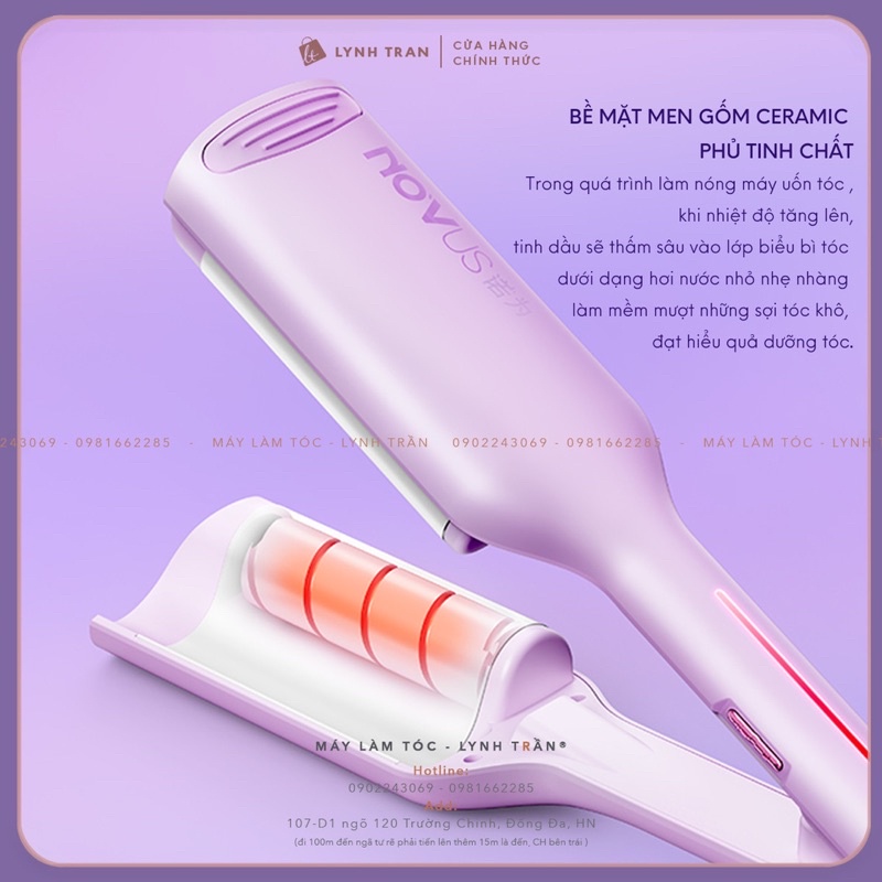 Máy kẹp sóng nước 32mm Novus®️
