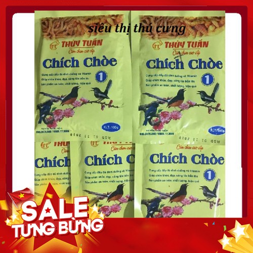 CÁM CHIM CHÍCH CHÒE- CÁM DINH DƯỠNG CHO CHIM SỐ 1-THỨC ĂN CHO CHIM