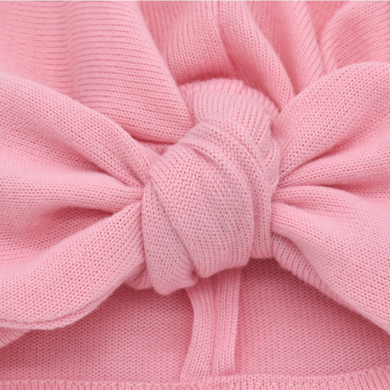 Mũ turban vải cotton mềm thắt nút kiểu Ấn Độ thời trang dành cho bé