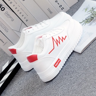 Giày Nữ, Giày Thể Thao Sneaker Nữ Màu Trắng G16 Da Cao Cấp