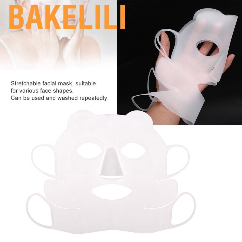 Mặt nạ silicone có dây đeo tay ngăn tinh chất bay hơi