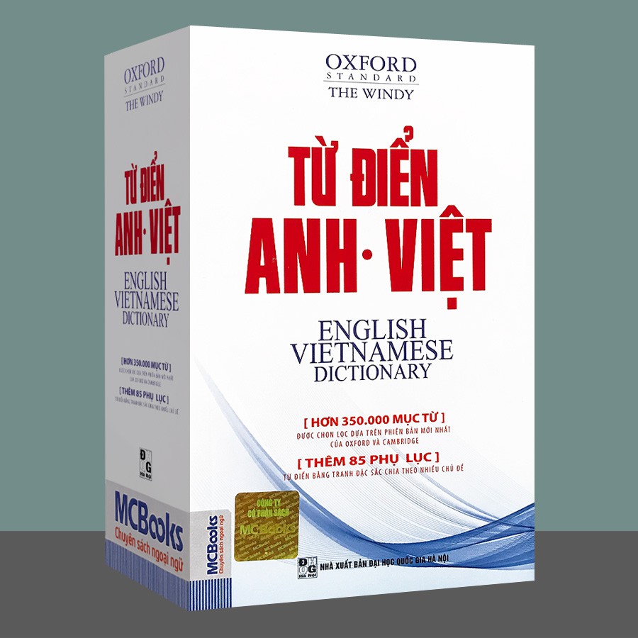 Sách - Từ điển Anh-Việt (Bìa trắng - mềm)