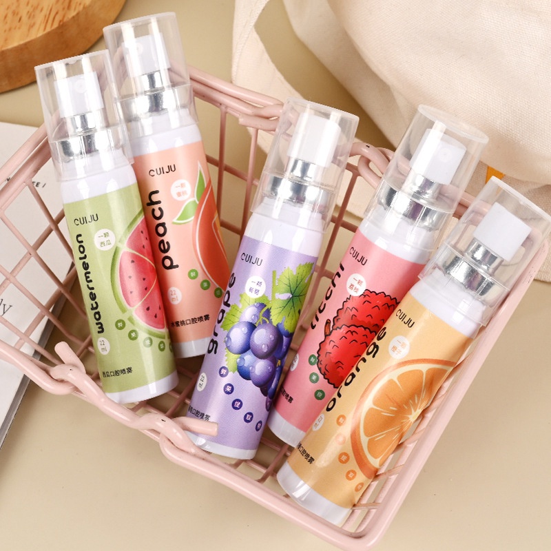 Xịt Thơm Miệng CUIJU Hoa Quả Thơm miệng sạch sẽ thơm tho MM