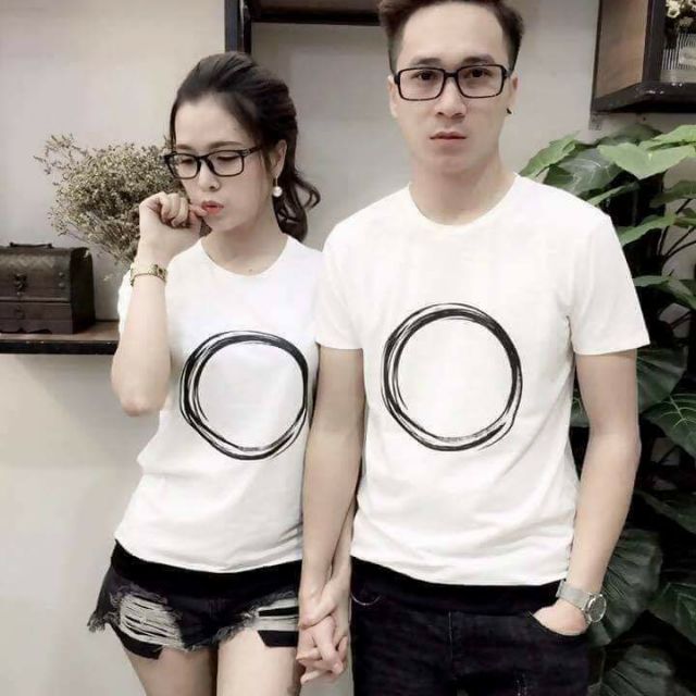áo đôi chữ O tình yêu