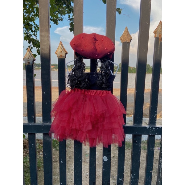 Chân váy tutu ngắn cho bé gái