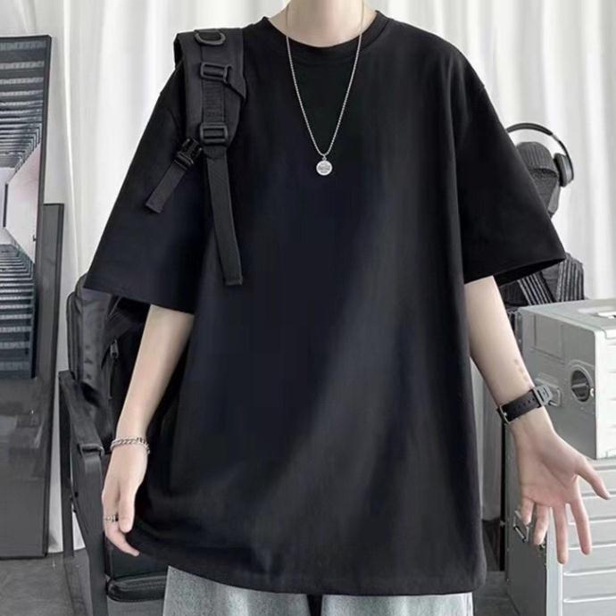 Áo Thun Trơn Tay Ngắn Chất Liệu Cotton 100% Thời Trang Hè Nam Nữ Cực Đẹp chất đẹp giá đẹp