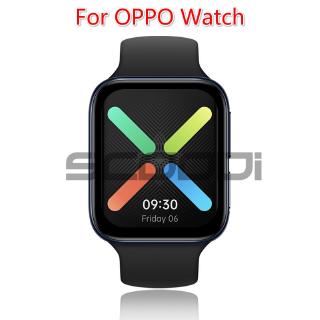 Kính cường lực cong 3D bảo vệ màn hình đồng hồ OPPO 41mm/46mm