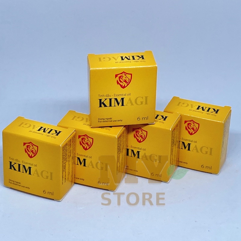 (Chính Hãng) Dầu Gió Kimagi Trắng 6ml-Công Ty Dược Agimexpharm