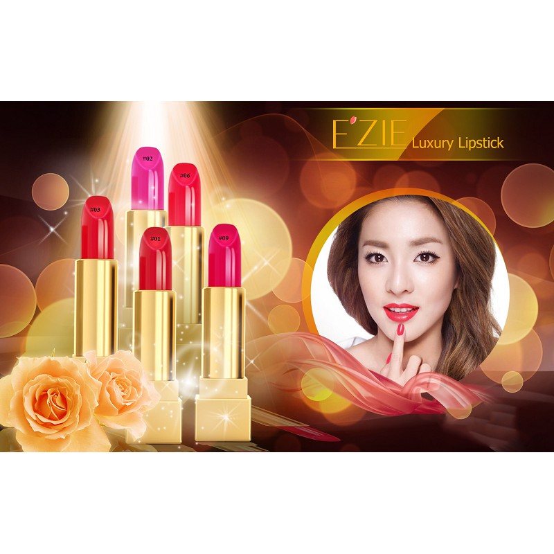 Son lì dưỡng môi EZIE cao cấp #09 màu đỏ tím | BigBuy360 - bigbuy360.vn