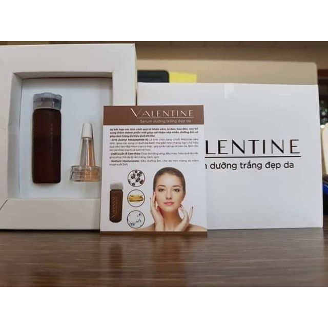 Serum dưỡng trắng đẹp da Valentine