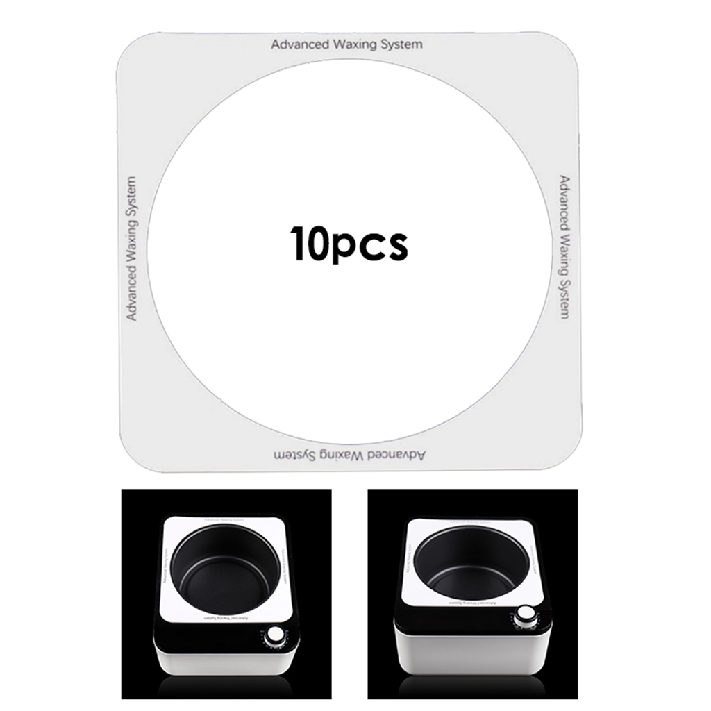 (Hàng Mới Về) Set 10 Vòng Giấy Vuông Làm Nóng Sáp Tiện Dụng | BigBuy360 - bigbuy360.vn