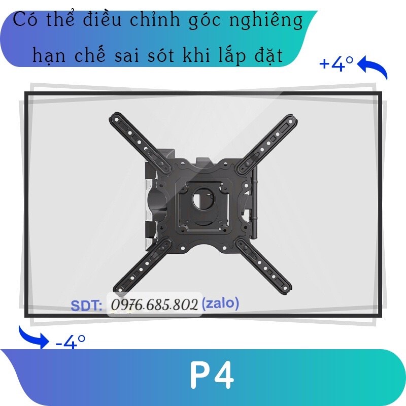 P4 Giá treo TIVI xoay đa năng/ Giá treo màn hình  -Chính hãng NorthBayou