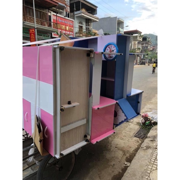 Tủ cho bé sơ sinh khoang đôi thiết kế cao cấp nhựa đài loan chịu lực tốt nhất Bn431. Miễn phí vận chuyển lắp đặt