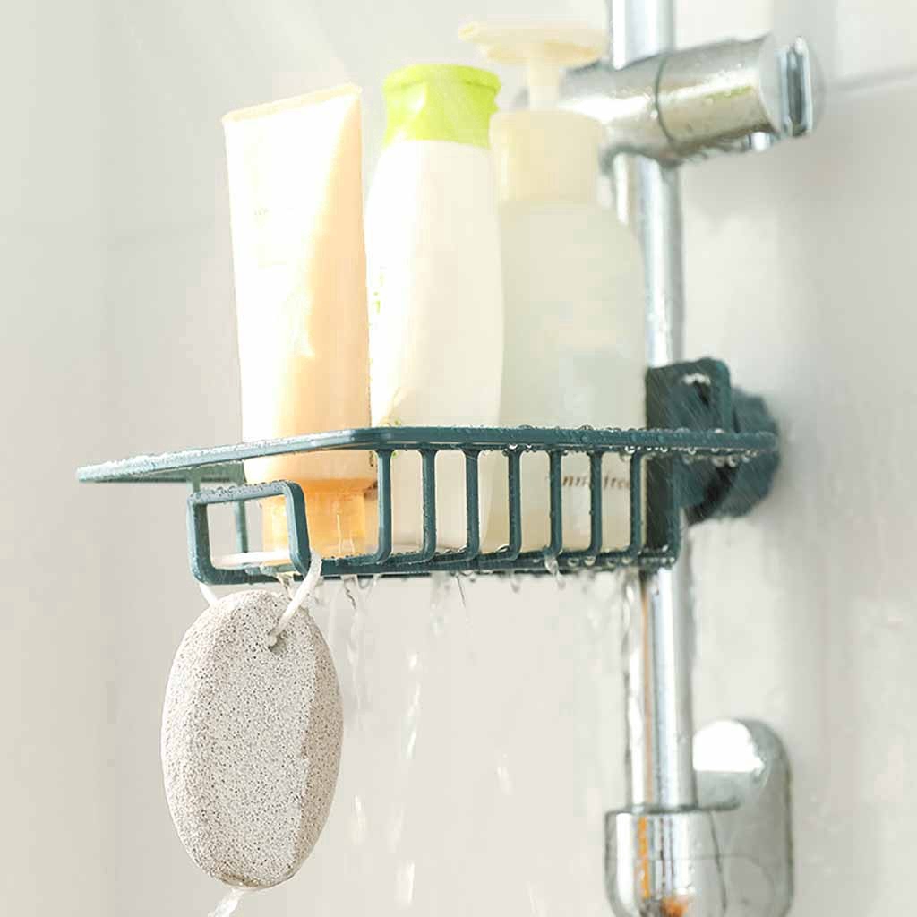 Faucet Storage Racks holder  / hanging Sink Sponge Draining Rack  / Bathroom Soap Storage Holders Shelves / Faucet Clip  /Dry Towel Organizer