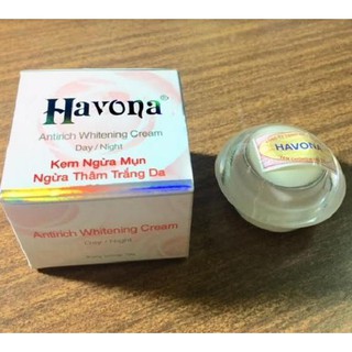 Kem ngừa mụn ngừa thâm trắng da ngày và đêm Havona