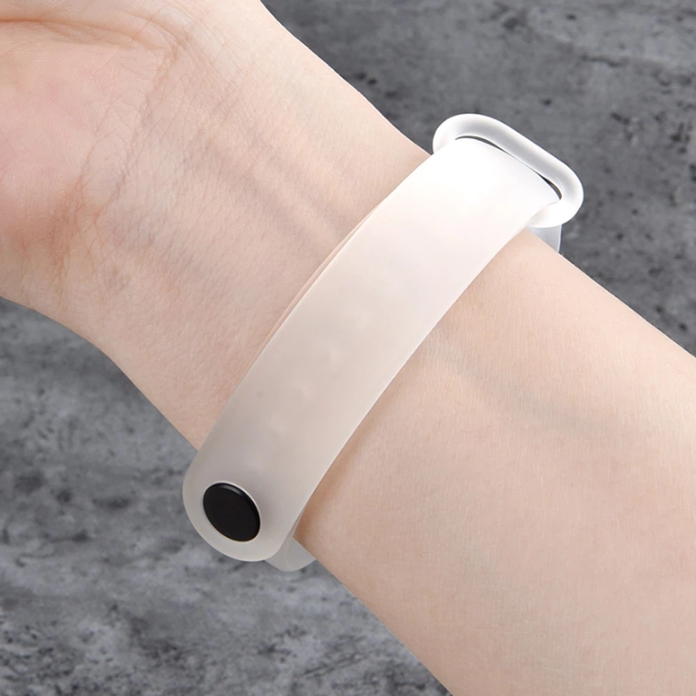 Dây đeo thay thế bằng silicon trong suốt cho XIAOMI MI Band 3 / 4 / 5 / 6