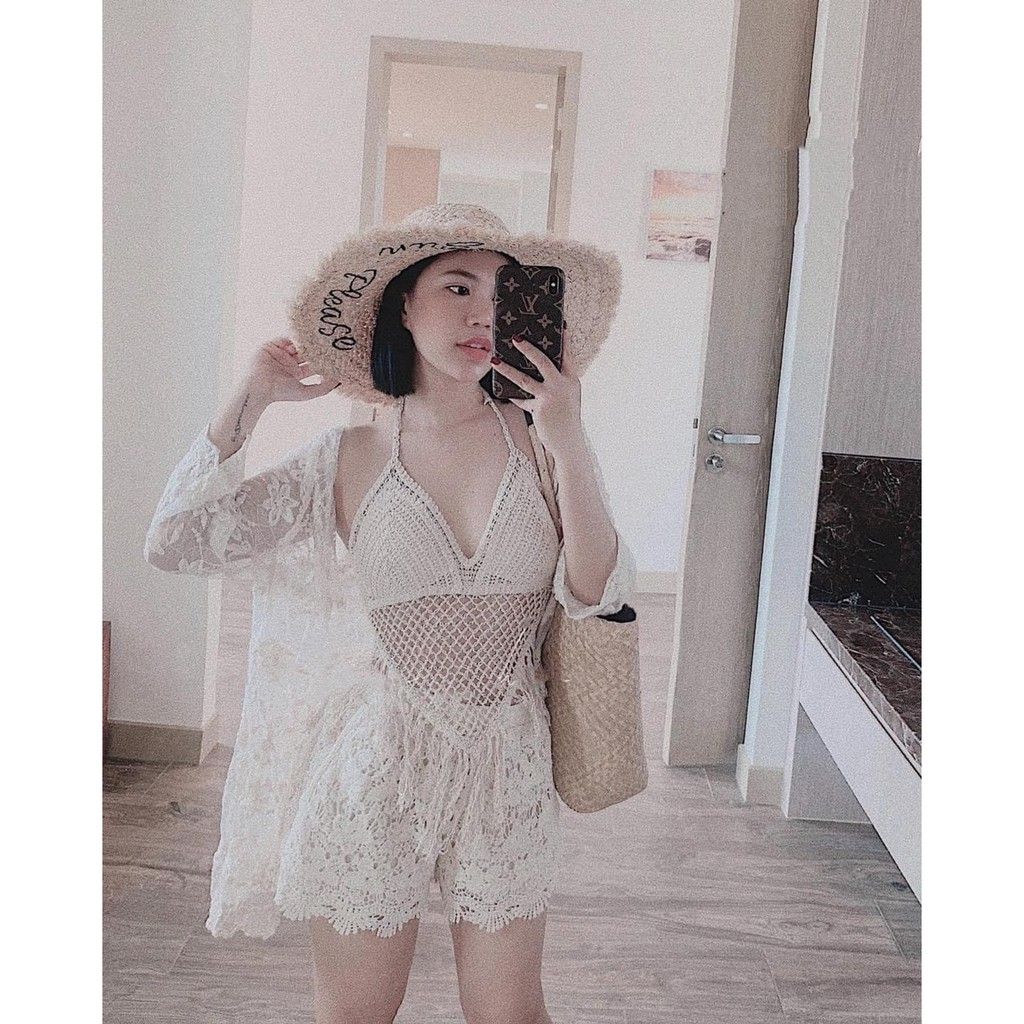 SET REN ĐI BIỂN 3 MÓN SIÊU HOT NỮ REN124 | BigBuy360 - bigbuy360.vn