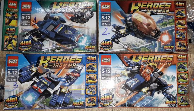 Lắp ráp 1 hộp LegoSuper Hero Siêu Anh hùng 99567 có nhiều chi tiết bằng nhựa ABS