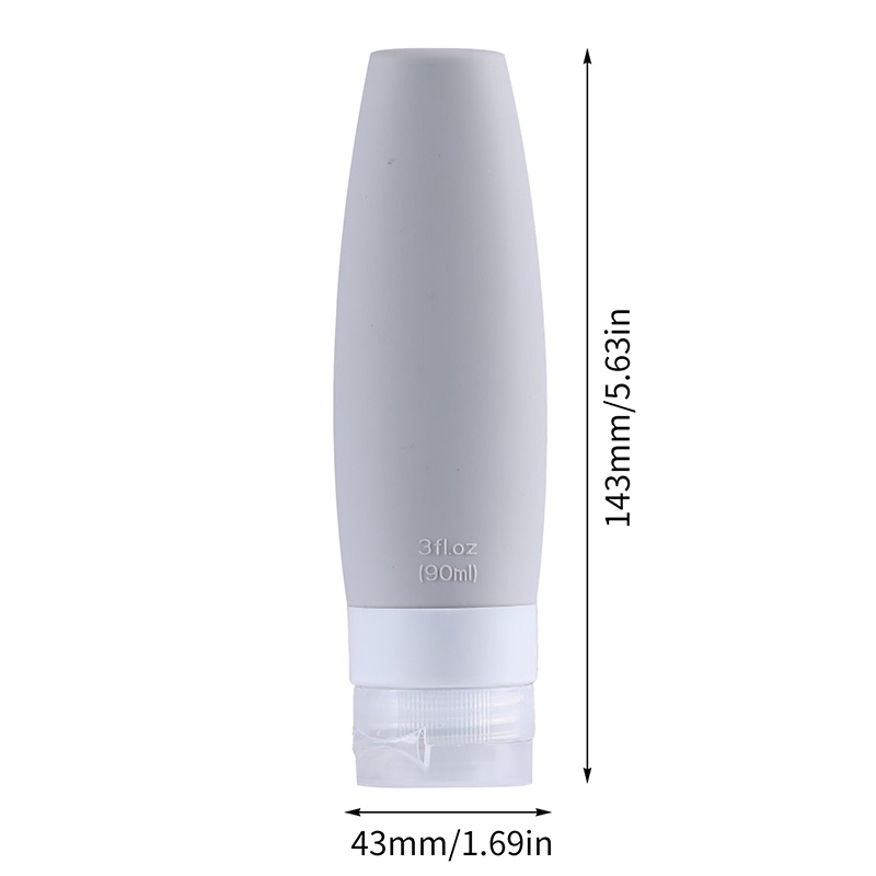 Chai Chiết Mỹ Phẩm Du Lịch Bằng Silicone 60ml 90ml