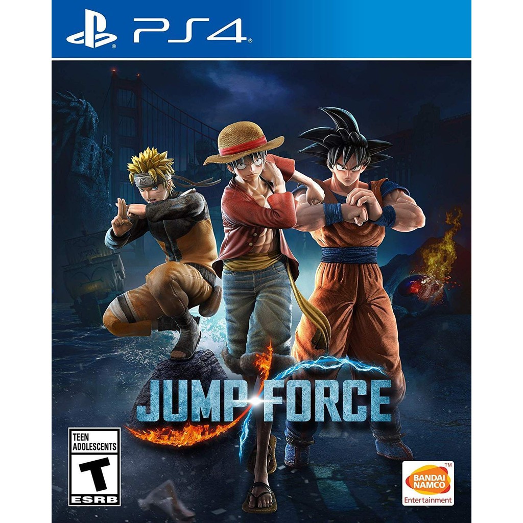 Đĩa Game PS4 Jump Force Hệ US - Playstation 4