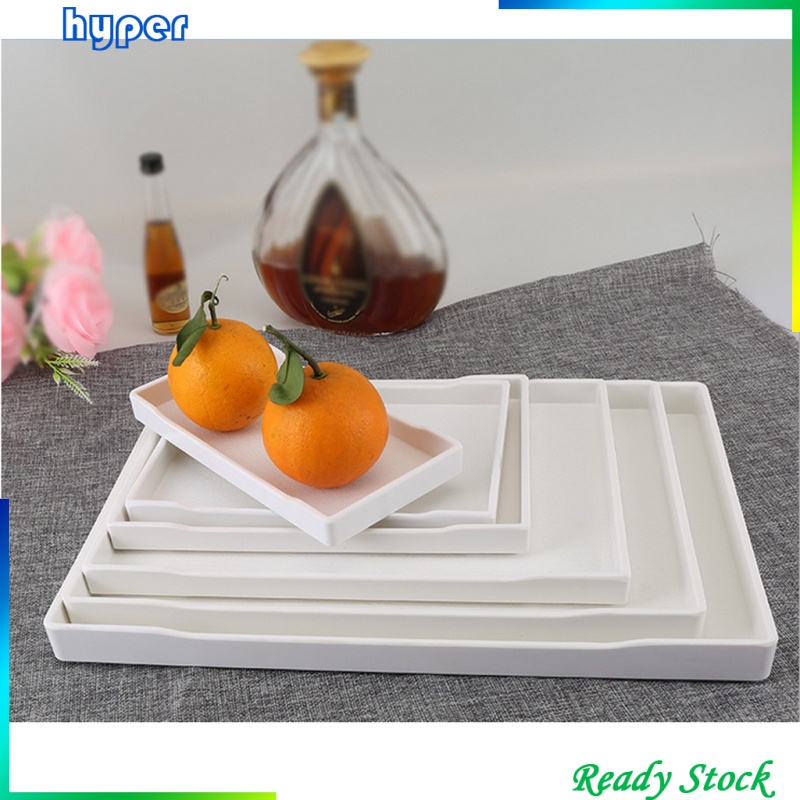 Khay Gỗ Trắng 10cm Phục Vụ Trái Cây Bánh Mì / Ăn Sáng Tiện Lợi