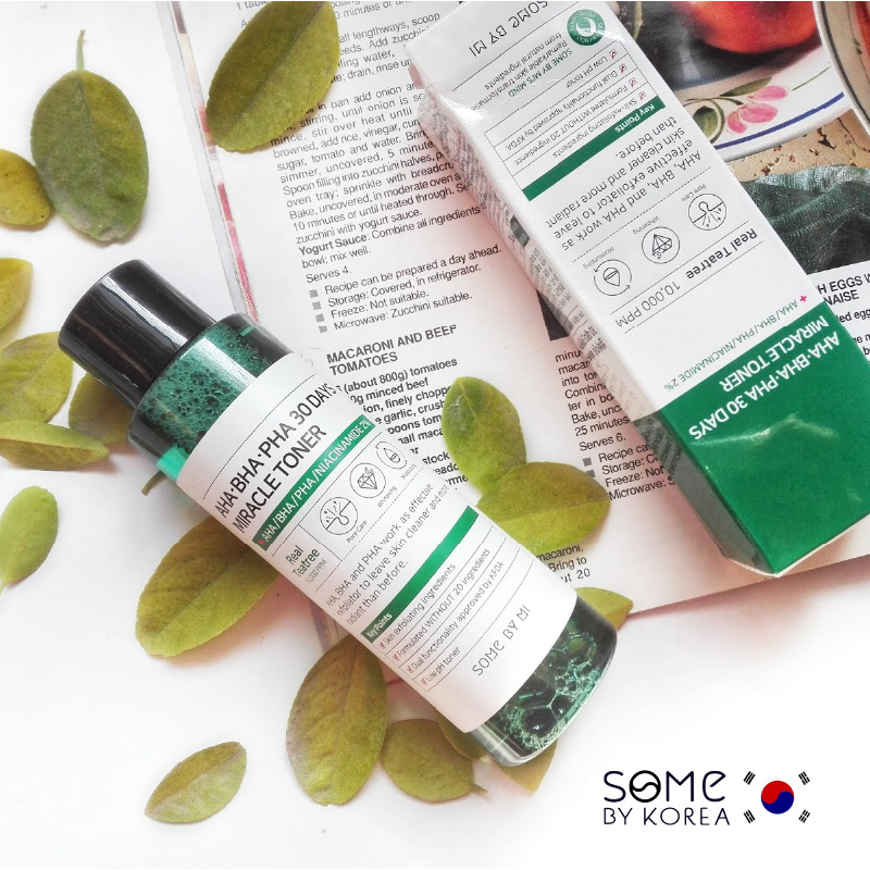 Nước Hoa Hồng Giảm Mụn Some By Mi AHA-BHA-PHA 30 Days Miracle Toner Some By Me 150ml | BigBuy360 - bigbuy360.vn