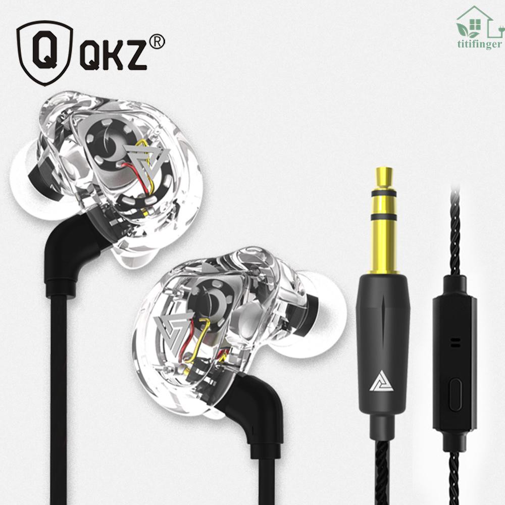 Tai Nghe Nhét Tai Qkz Vk1 3.5mm 4dd Có Thể Tháo Rời