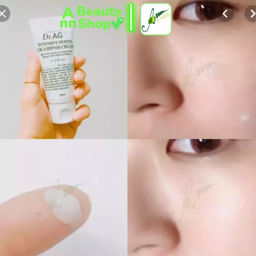 Kem Dưỡng Dr.AG+ Moist Derma Cica Repair Cream 50ml