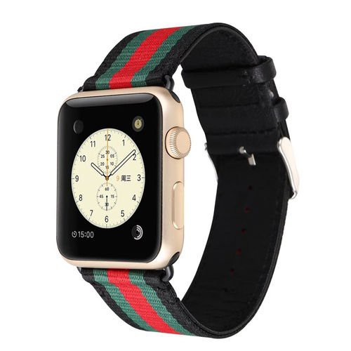 Dây Đeo Bằng Sợi Nylon Cho Đồng Hồ Thông Minh Apple Watch 38Mm / 42Mm 3 / 2 / 1