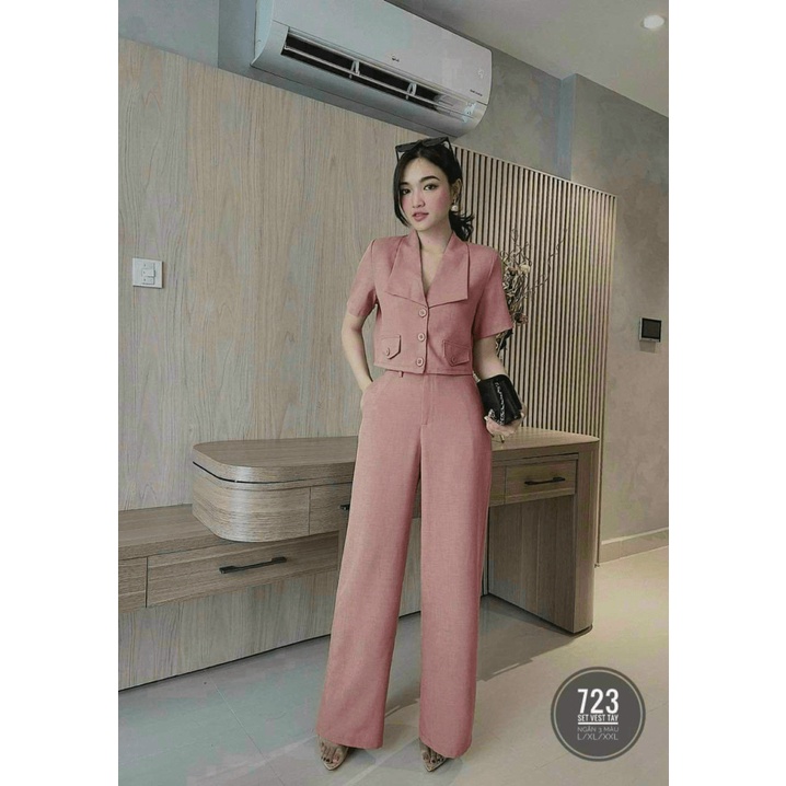 (Mẫu Mới) MẪU THỜI TRANG CÔNG SỞ - SÉT BỘ ÁO VEST SƠ MI PHỐI QUẦN ÂU CÙNG MÀU MẶC ĐI LÀM TINH TẾ LỊCH SỰ UP Shop TNM
