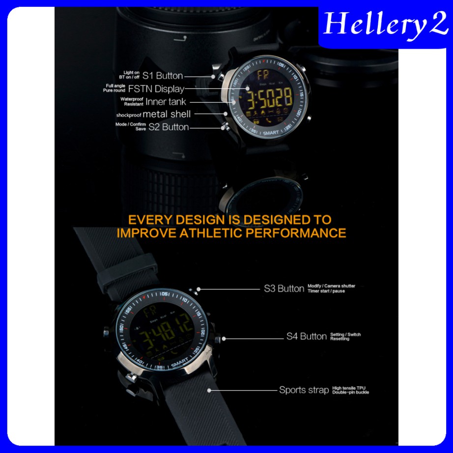 Đồng Hồ Thông Minh Ex18 Chống Nước Kết Nối Bluetooth Cho Ios Android