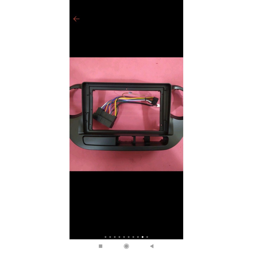 Mặt dưỡng 9 inch Hyundai i10 2012 đến 2020 kèm dây nguồn zin theo xe