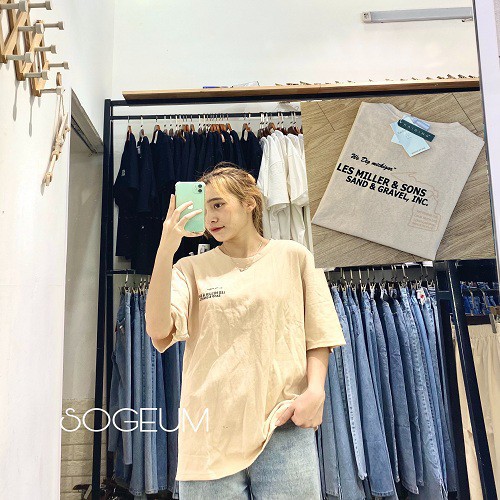 Áo thun nữ, áo thun unisex form rộng tay lỡ in nhiều mẫu chữ đẹp