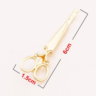 Kẹp Tóc Hình Cây Kéo Dễ Thương
