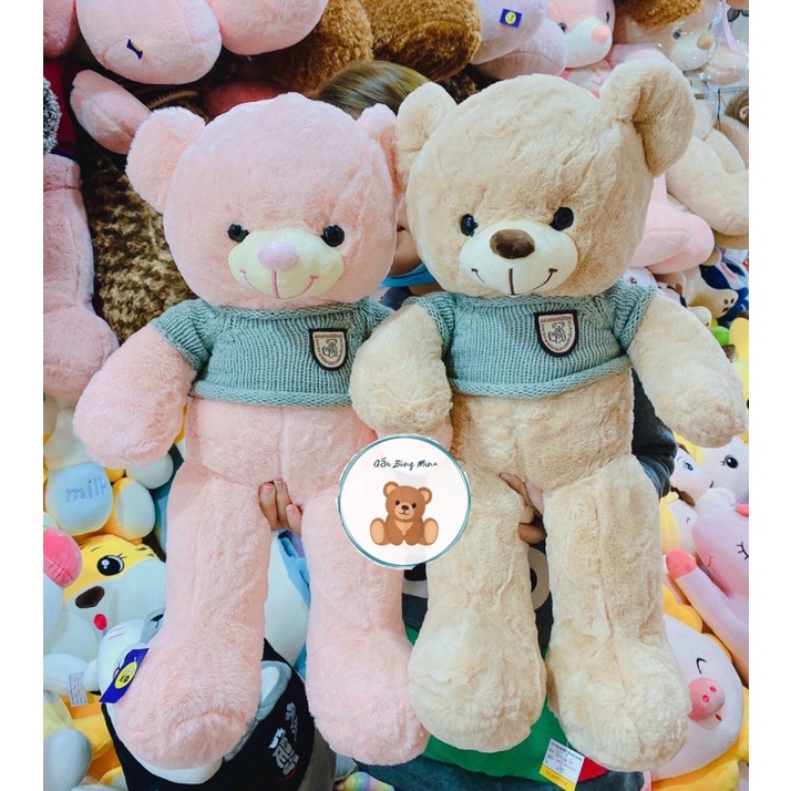 Gấu Bông Teddy Mặc Áo Len Cho Bé Cao Cấp - Gấu Bông Mina