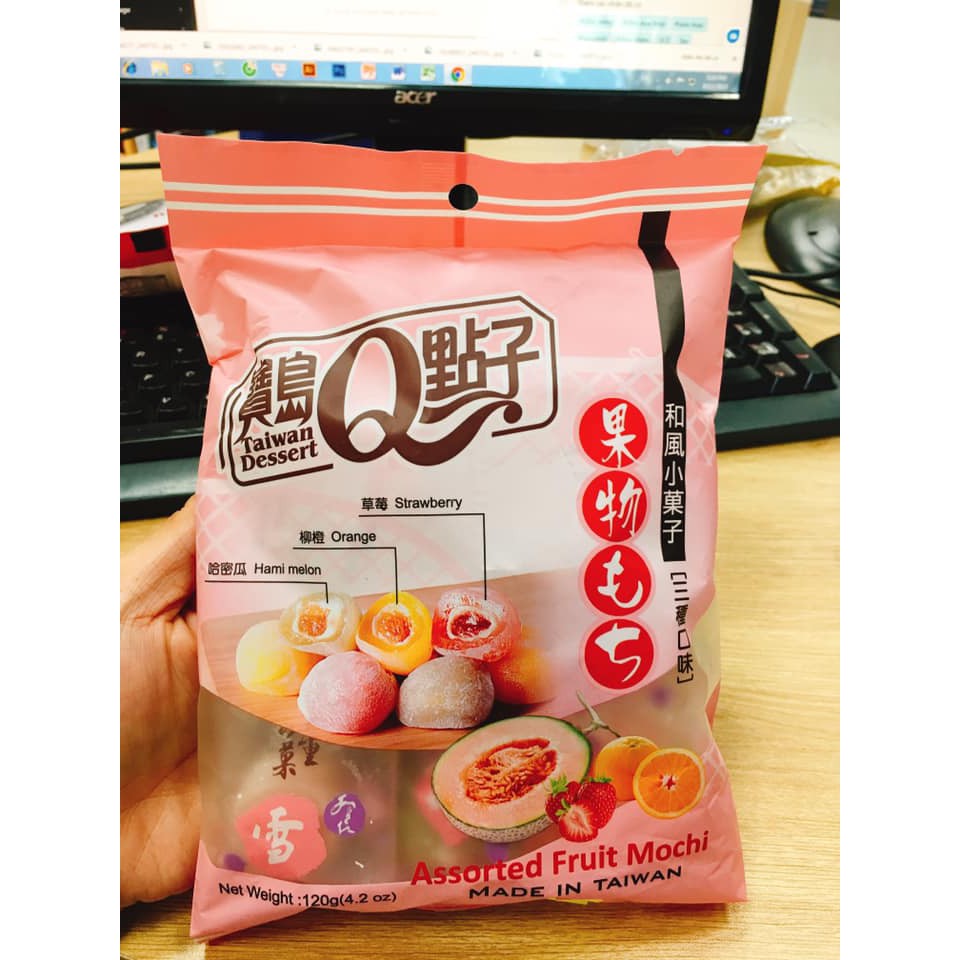 BÁNH MOCHI Q ĐÀI LOAN CHÍNH HÃNG