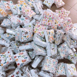 Combo 5, 10 khăn yếm tam giác cho bé